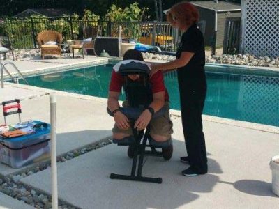 Massage Monday for TLC Employees