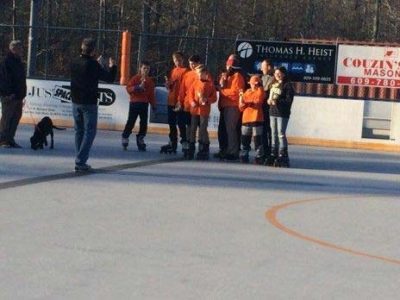 Youth Hockey Team Practice